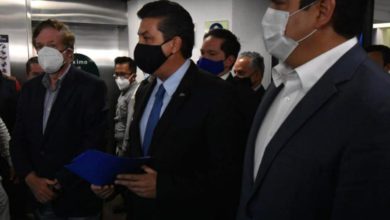 Francisco García Cabeza de Vaca, gobernador de Tamaulipas en la Cámara de Diputados. Foto Enrique Méndez