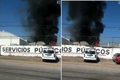 Incendio en Tultitlán