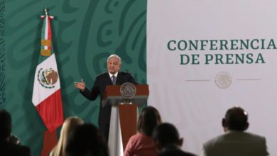 AMLO en su conferencia matutina