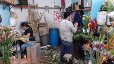 Rolando y Gisela Ávila, quienes se dedican a este negocio desde hace más de 30 años dentro del mercado de Texcoco