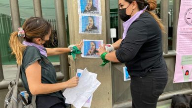 Familiares y amigos realizaron una manifestación este domingo a las afueras de este penal, exigen justicia para Carmen