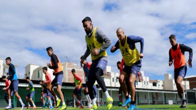 Diablos Rojos del Toluca entrenando