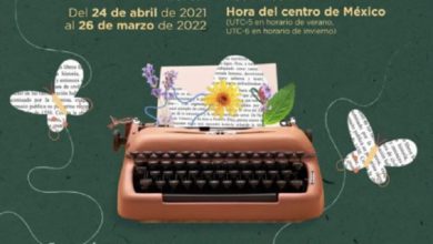 Cartel del seminario de Literatura