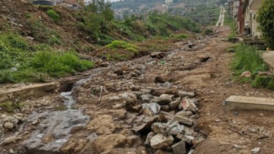 La zona en riesgo de inundar