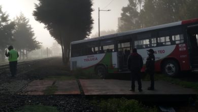 El camión salió del camino