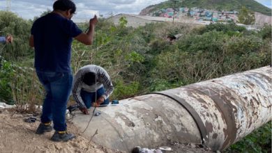 Los propios ciudadanos realizan las mediciones ante la falta de agua