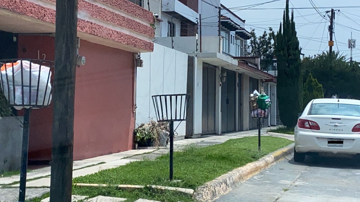 Sin recolección de basura en Naucalpan