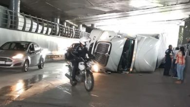 El accidente se registró en Naucalpan