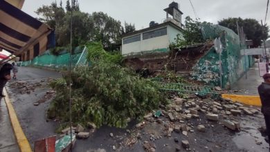 La escuela perdió parte de su infraestructura