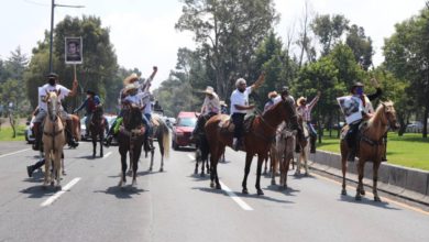 cabalgata por la justicia