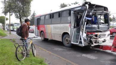 Algunos accidentes se registraron por conducir a exceso de velocidad