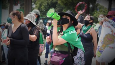 Mujeres exigen su derecho a abortar