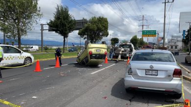 En el accidente estuvieron involurados tres vehículos