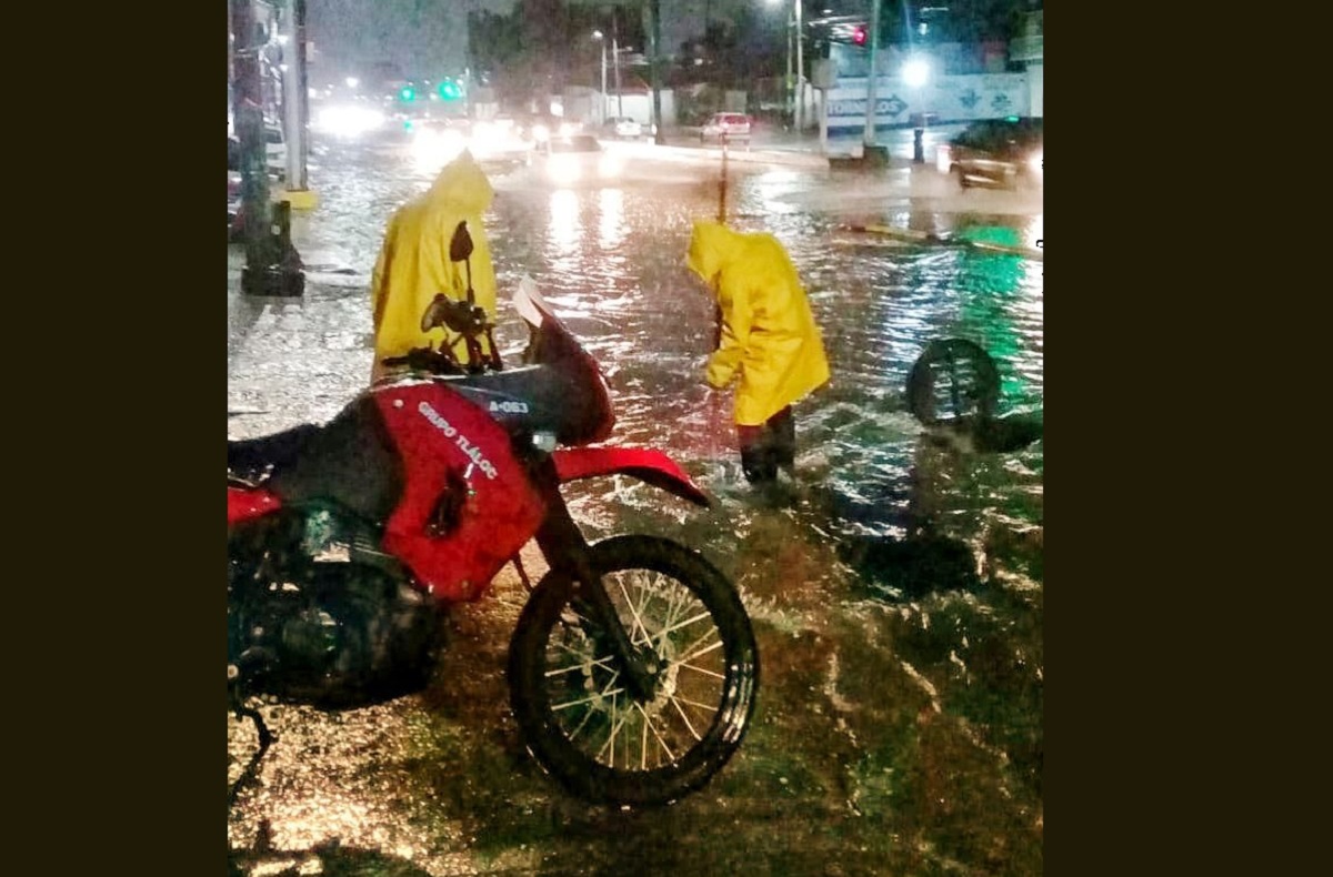 Las lluvias intensas en gran parte del Valle de México