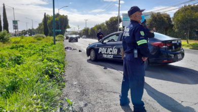 La víctima fue impactada por una camioneta tipo Pick up