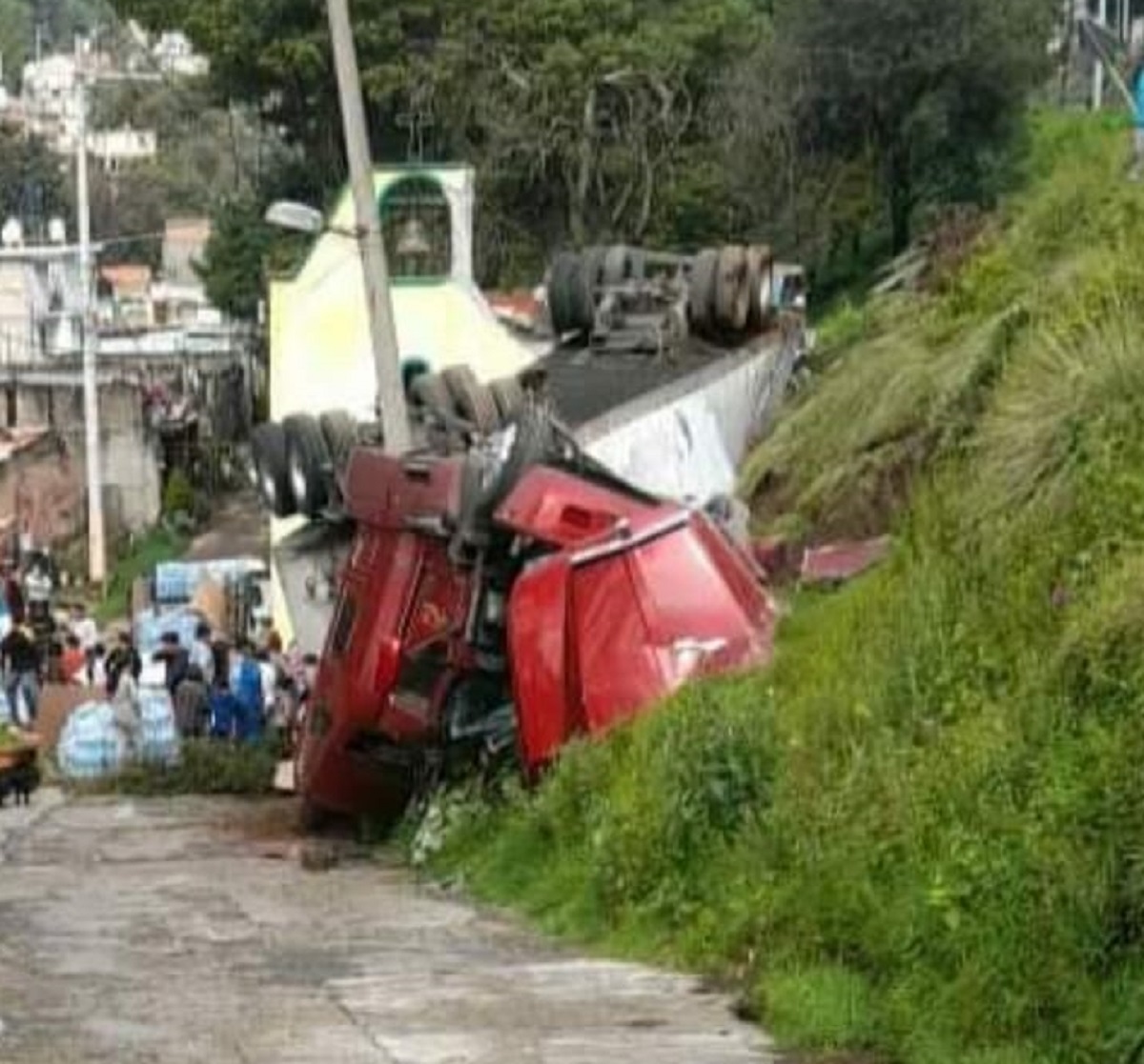 El incidente se registró esta tarde