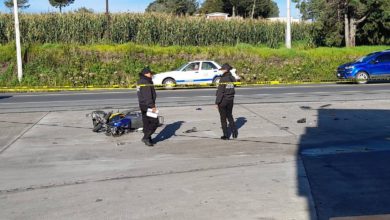 accidente en moto