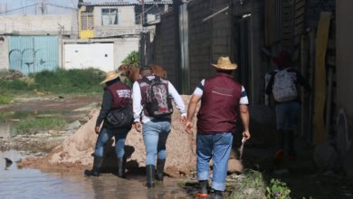 Acolman afectaciones por lluvias