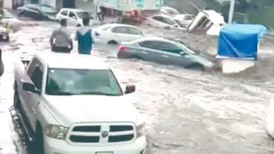 Lluvias colapsaron los muniipios Coacalco y Ecatepec