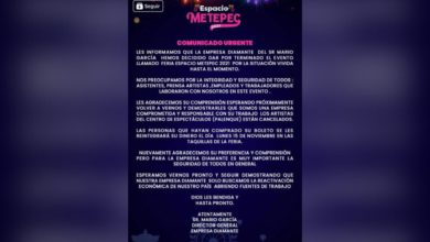 Cancelan Feria Metepec