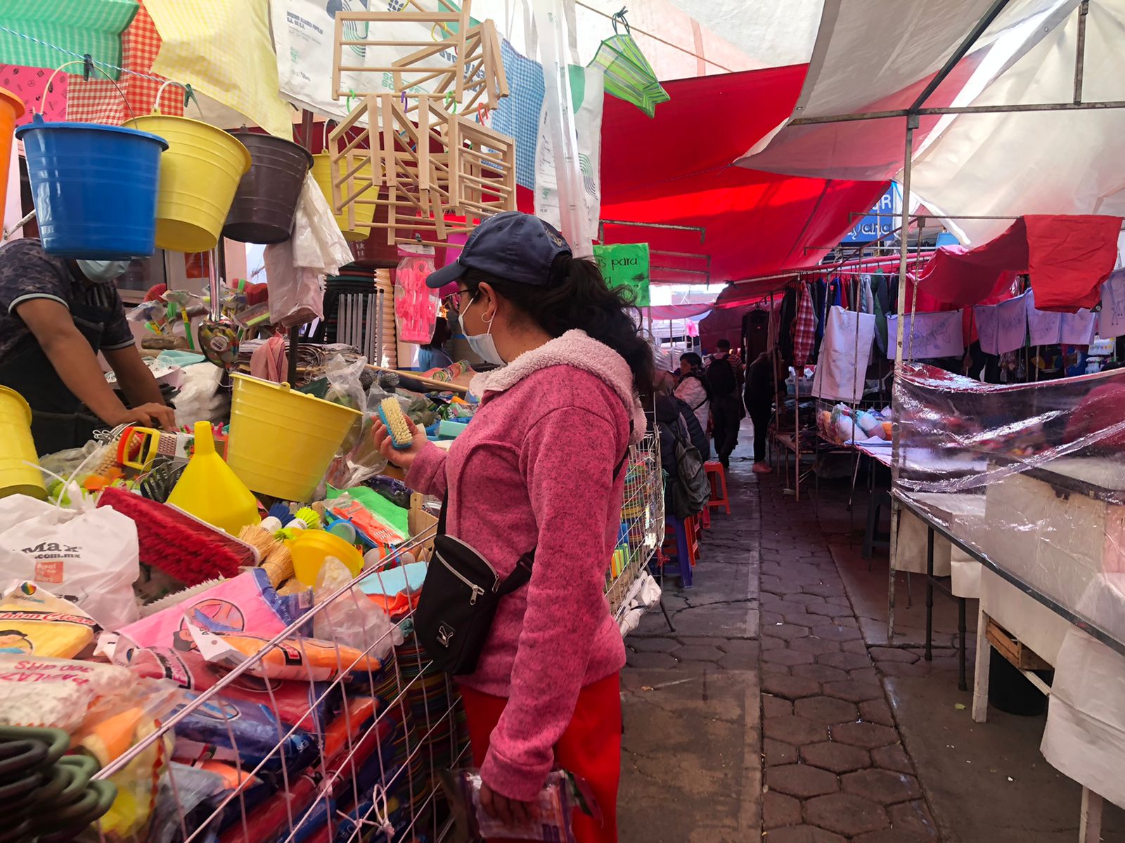 comercio informal sin miedo a una cuarta ola COVID-19