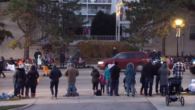 desfile navideño en Wisconsin