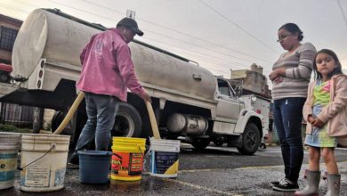 falta de agua en Coacalco