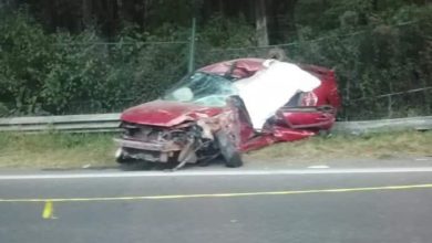 caos vehicular sobre la México-Toluca