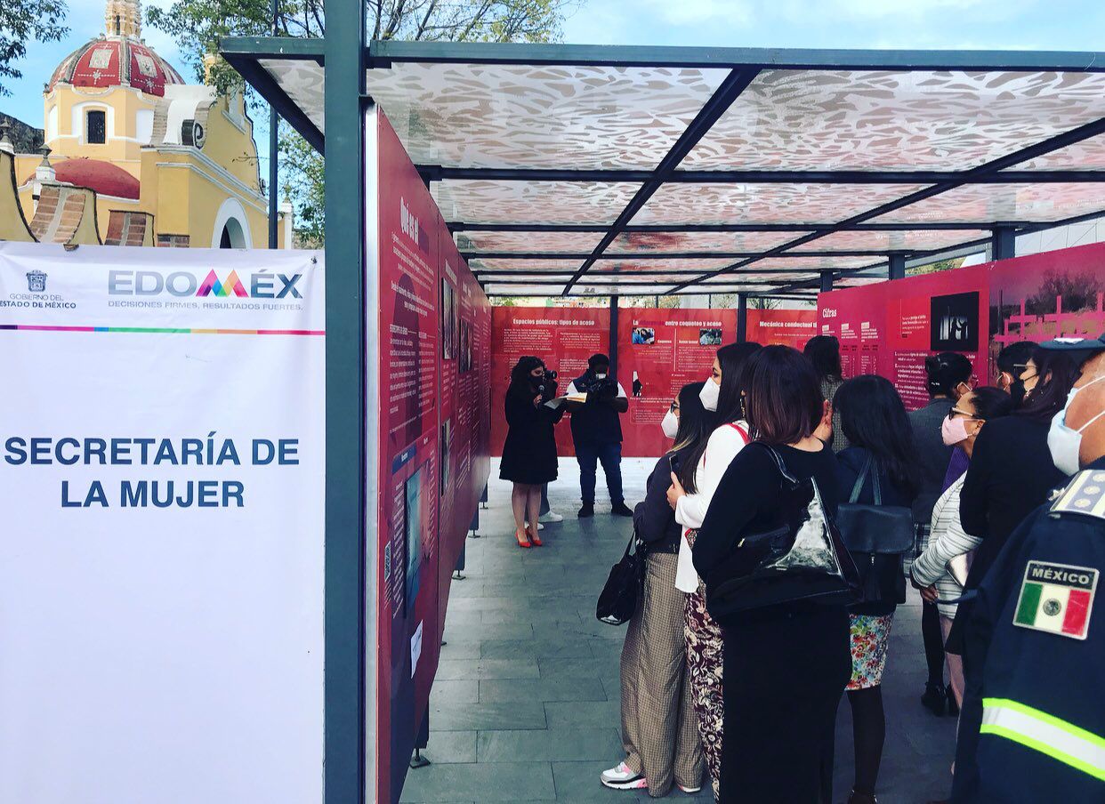 exposición itinerante "Mujeres en México, la igualdad es posible"