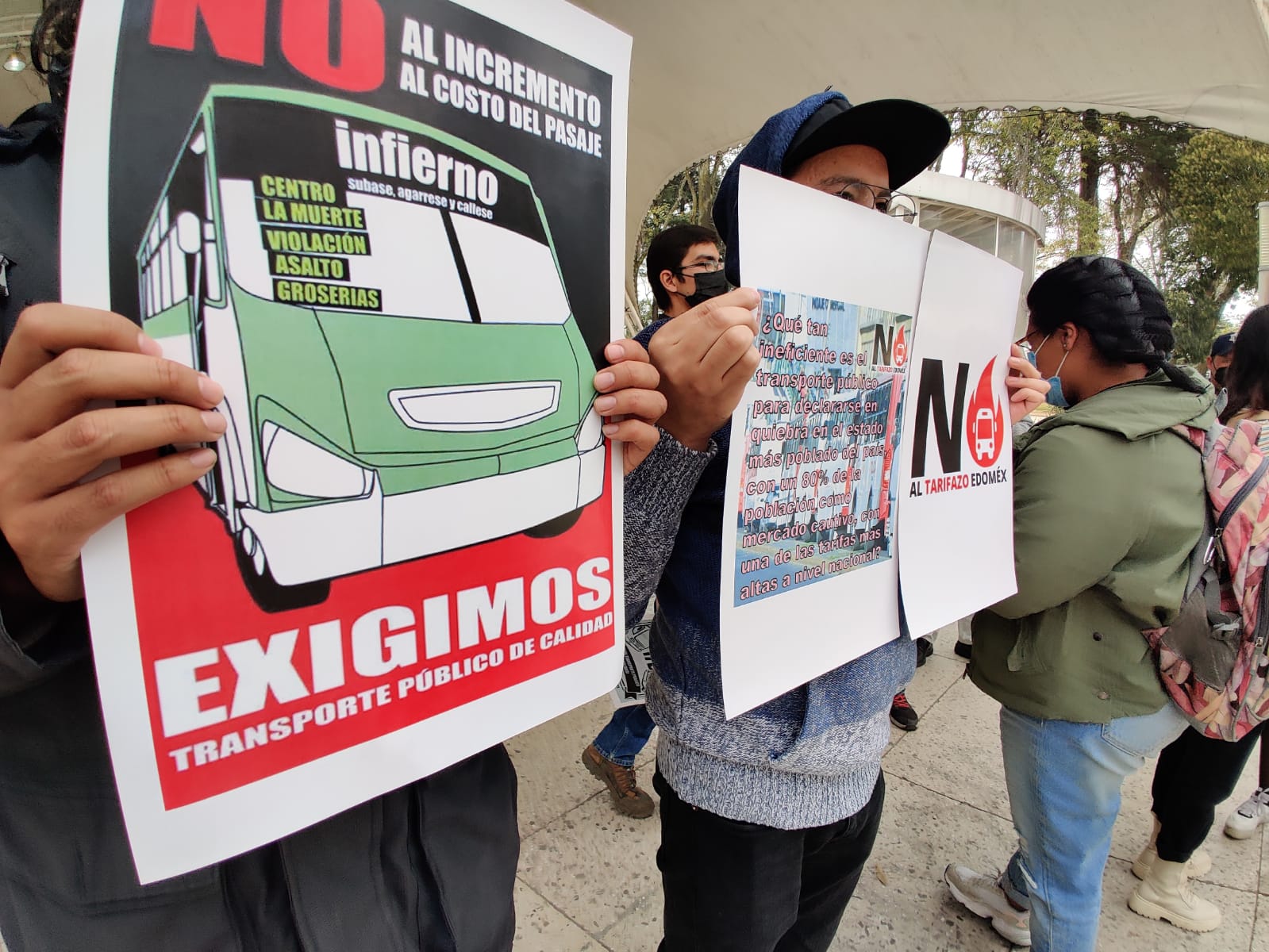 tarifa del transporte público en Edomex