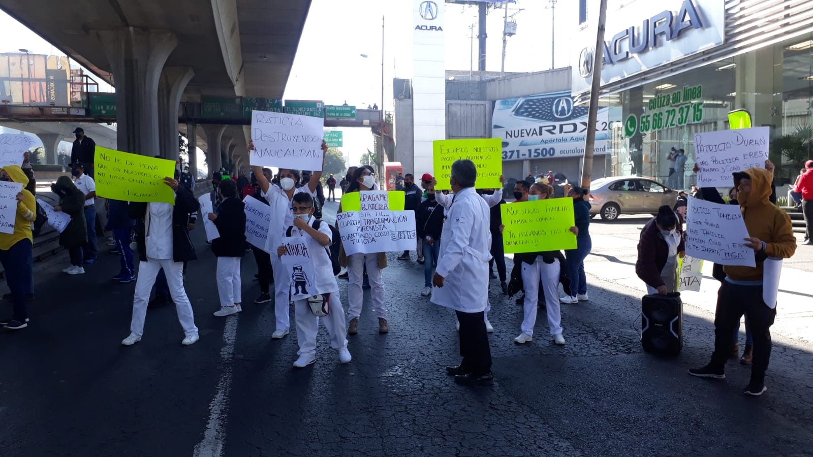 trabajadores de Naucalpan