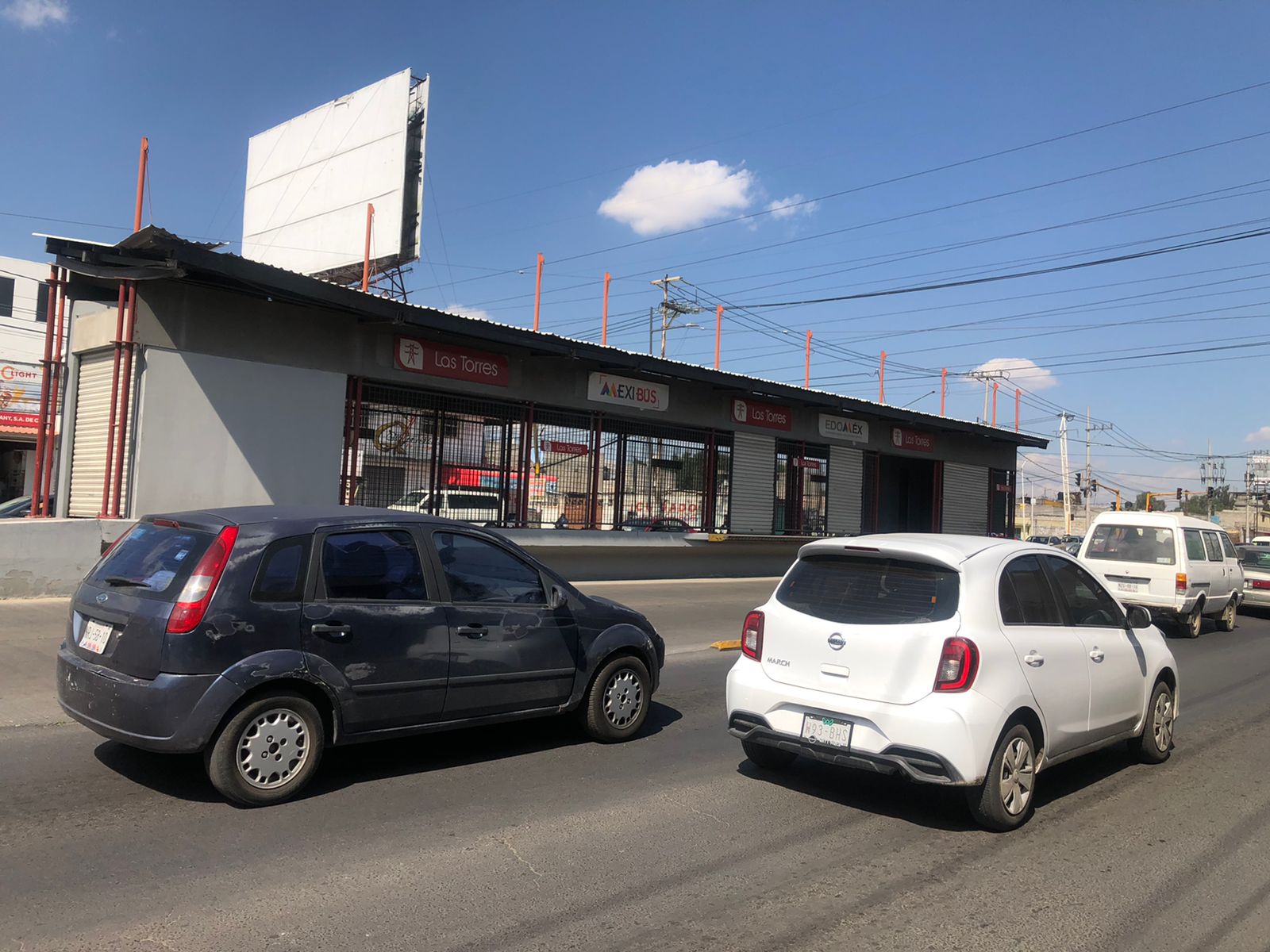 estación del Mexibús en Ecatepec