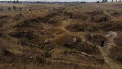 pierna humana en paraje de Otzolotepec