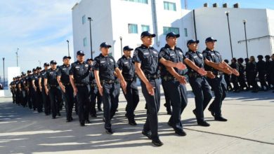 Policías de Chimalhuacán