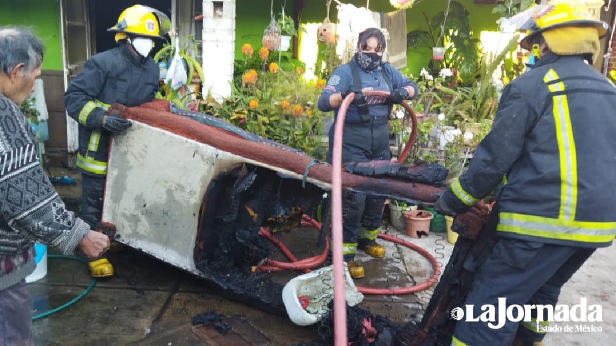 incendio en Amecameca