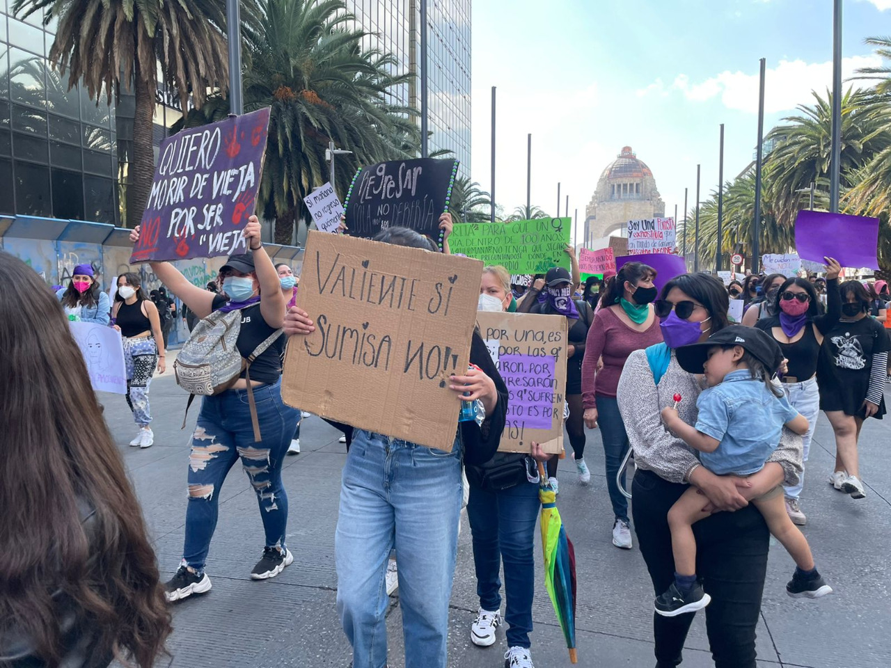 Manifestaciones por el 8M