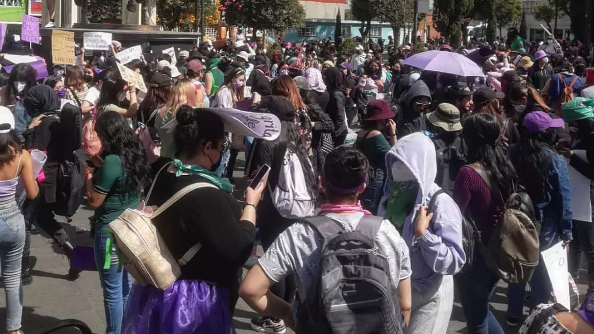 marcha en Toluca