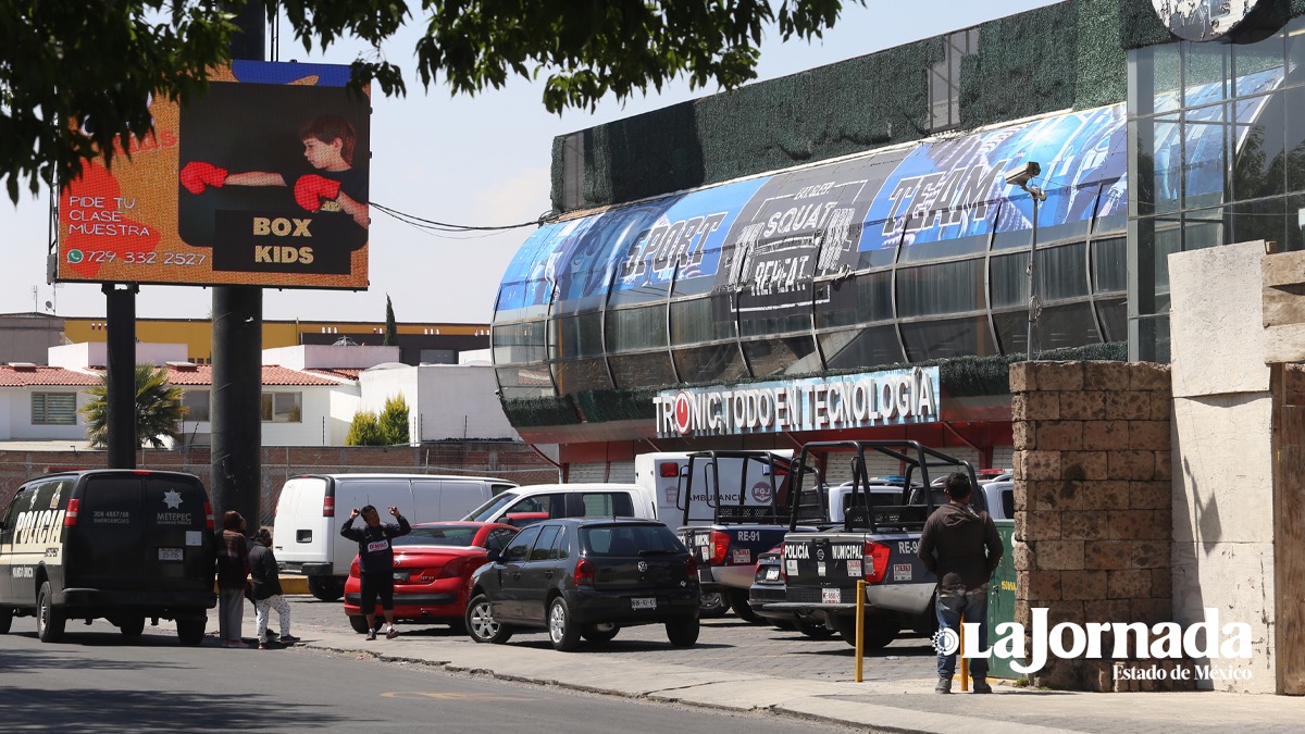 Asesinan a hombre en gimnasio de Metepec