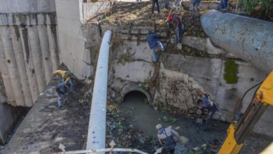 Sapasa Atizapán se coordina para frenar inundaciones y daños materiales