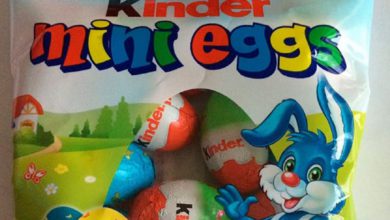 Kinder mini eggs