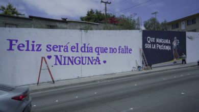 mural en honor a Debanhi