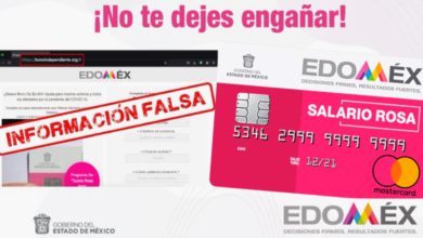 páginas falsas del Salario Rosa