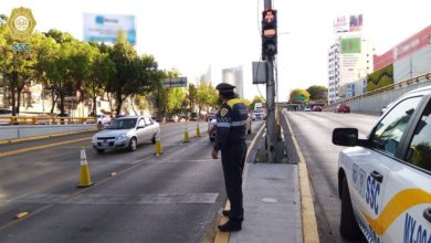 policías de tránsito