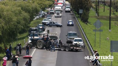 bloqueo en la Toluca-Atlacomulco