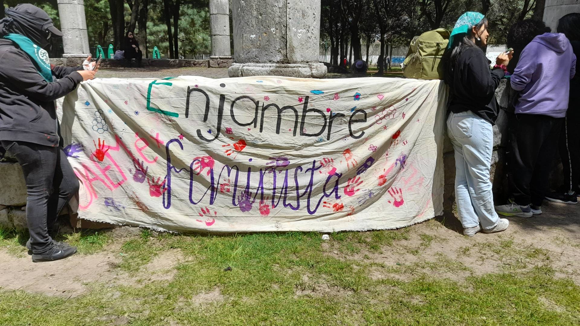 protesta en Toluca