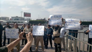 Paramédicos se manifestaron en Nezahualcóyotl