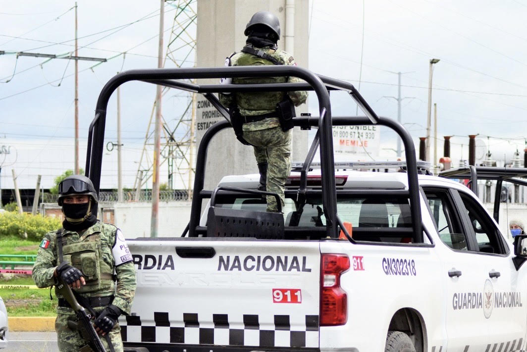 presencia de la Guardia Nacional