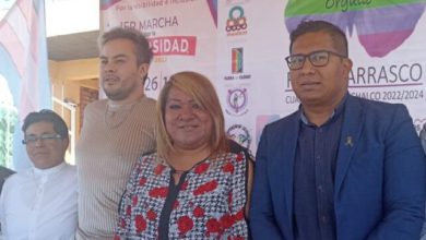 marcha por la diversidad sexual en Chalco