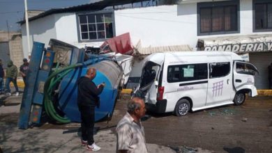 aparatoso accidente en Tultitlán