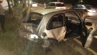 accidente sobre la Texcoco- Lechería